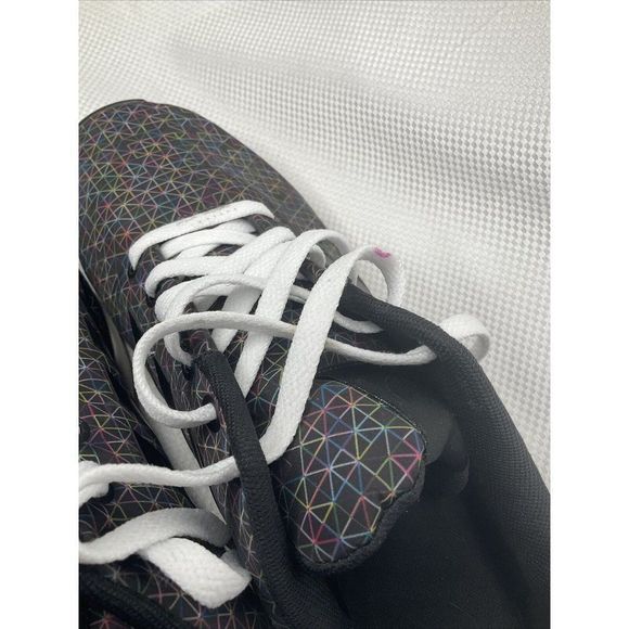 𝅺ADIDAS Mens ZF Flux Multicolor pattern graphic sneakers Black White US 10 EU44 - Picture 10 of 10